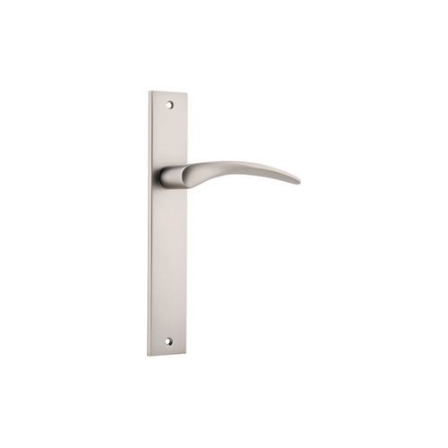 Oxford Door Lever Rectangular Backplate