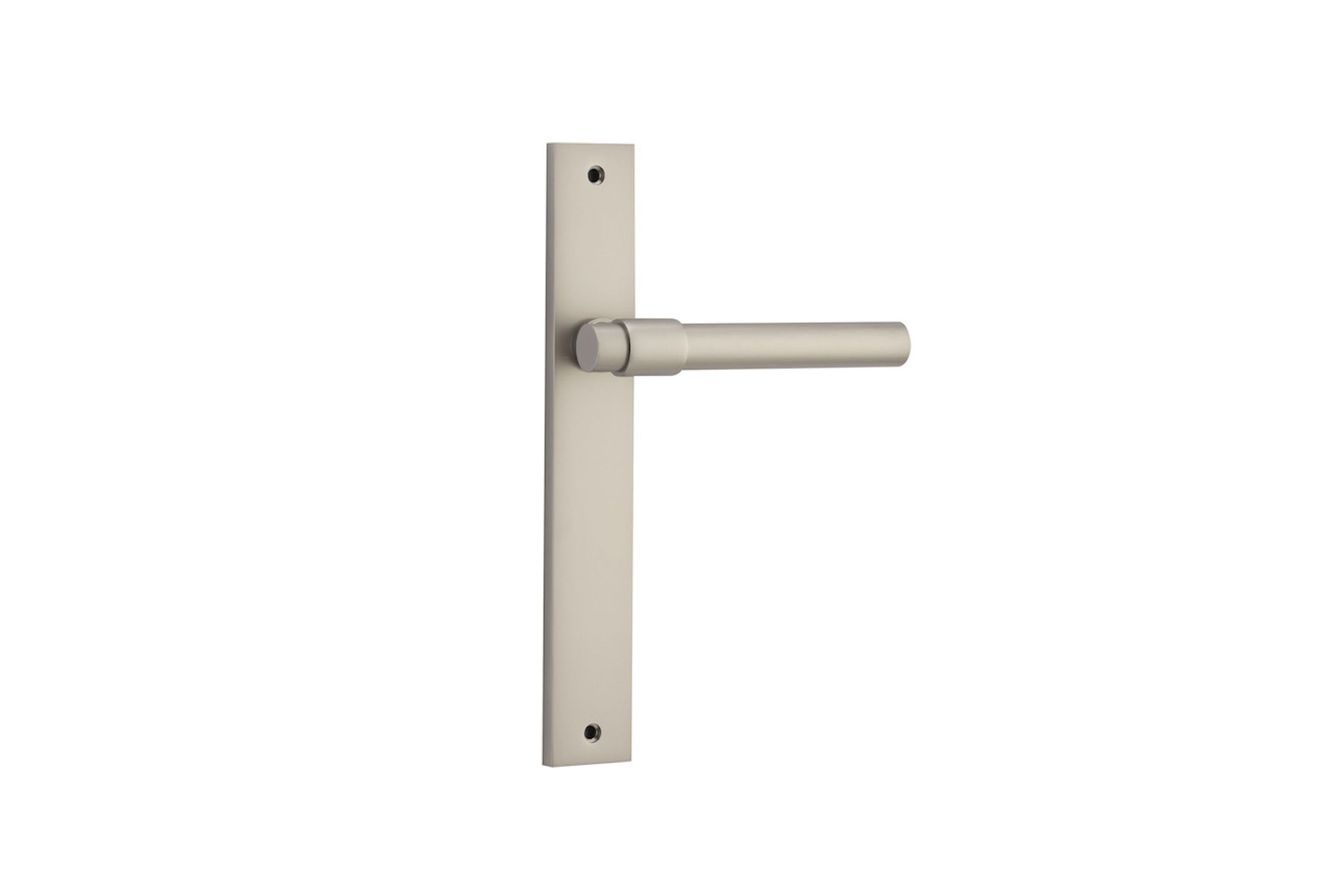 Helsinki Door Lever Rectangular Backplate