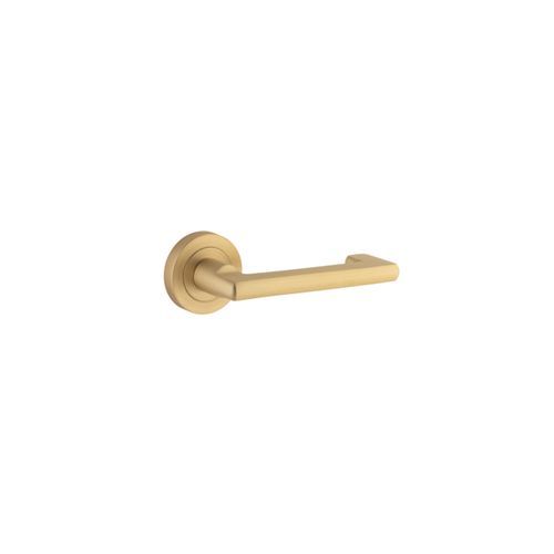 Baltimore Return Door Lever Round Rose