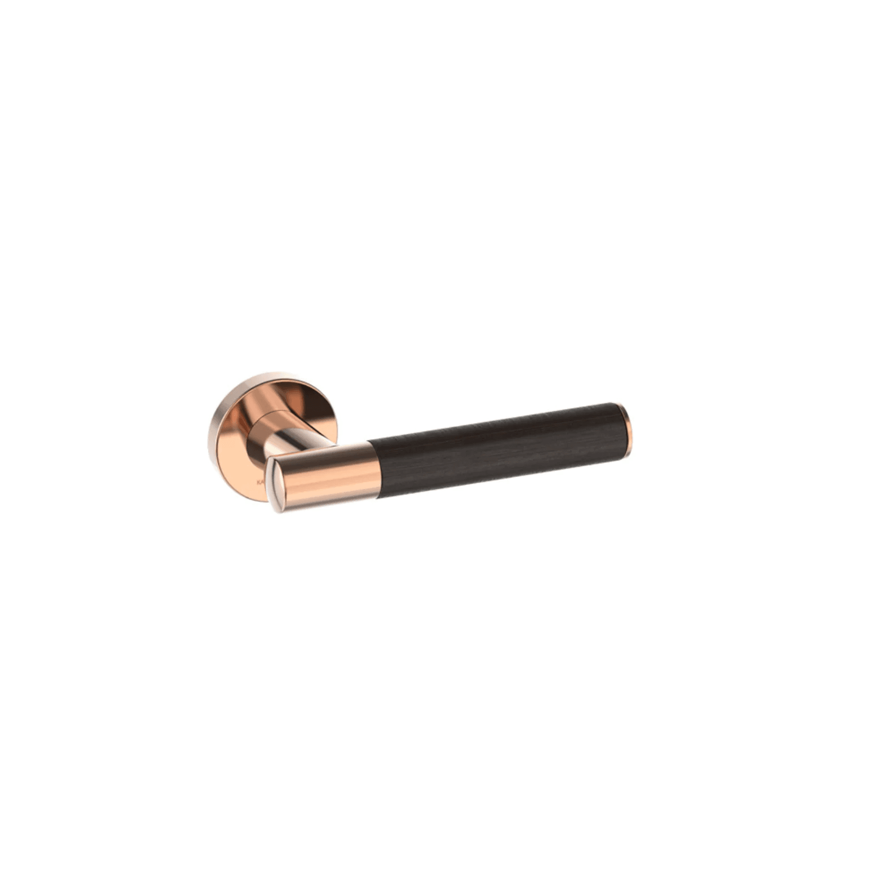 Kawajun Solid Brass and K-Wood Door Leverset TCC