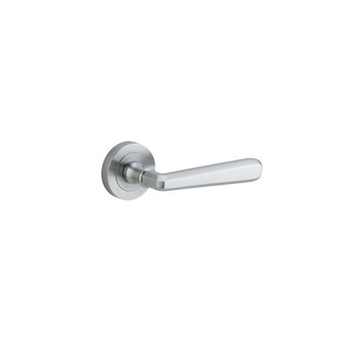 Copenhagen Door Lever Round Rose