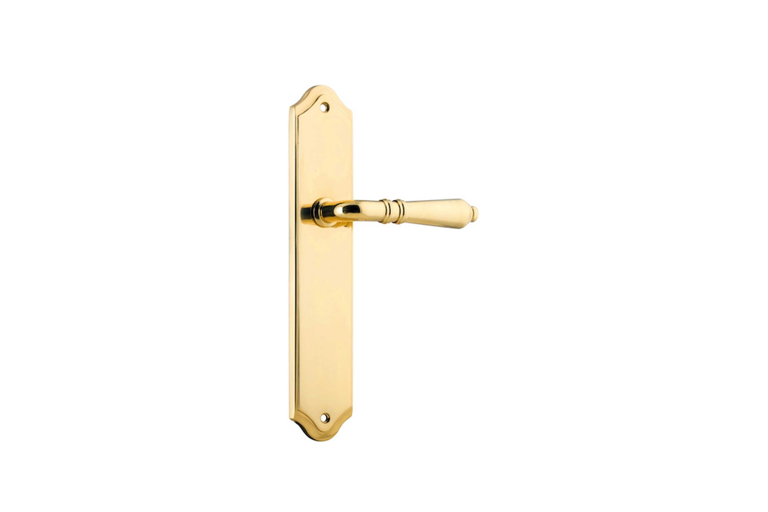 Sarlat Door Lever Shouldered Backplate