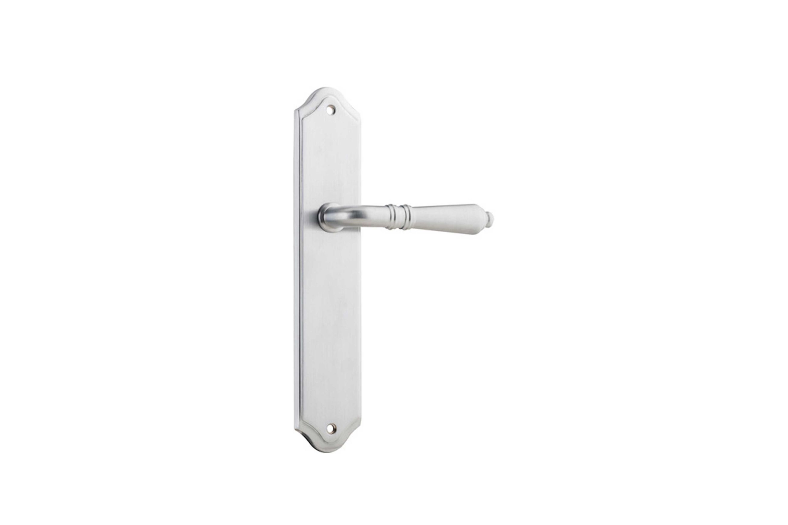 Sarlat Door Lever Shouldered Backplate