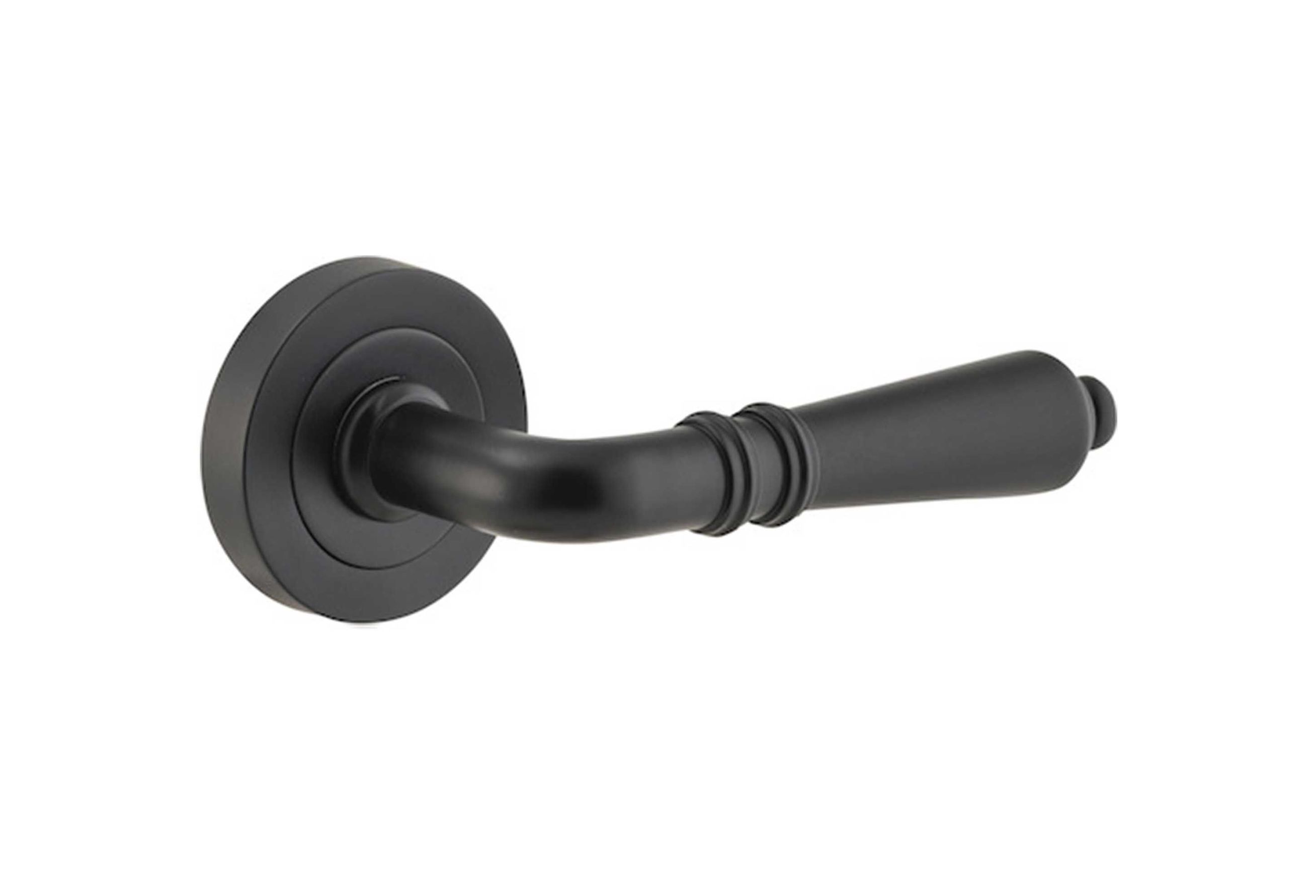 Sarlat Door Lever Round Rose