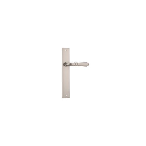 Sarlat Door Lever Rectangular Backplate