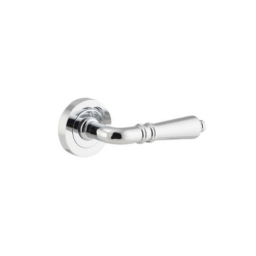 Sarlat Door Lever Round Rose