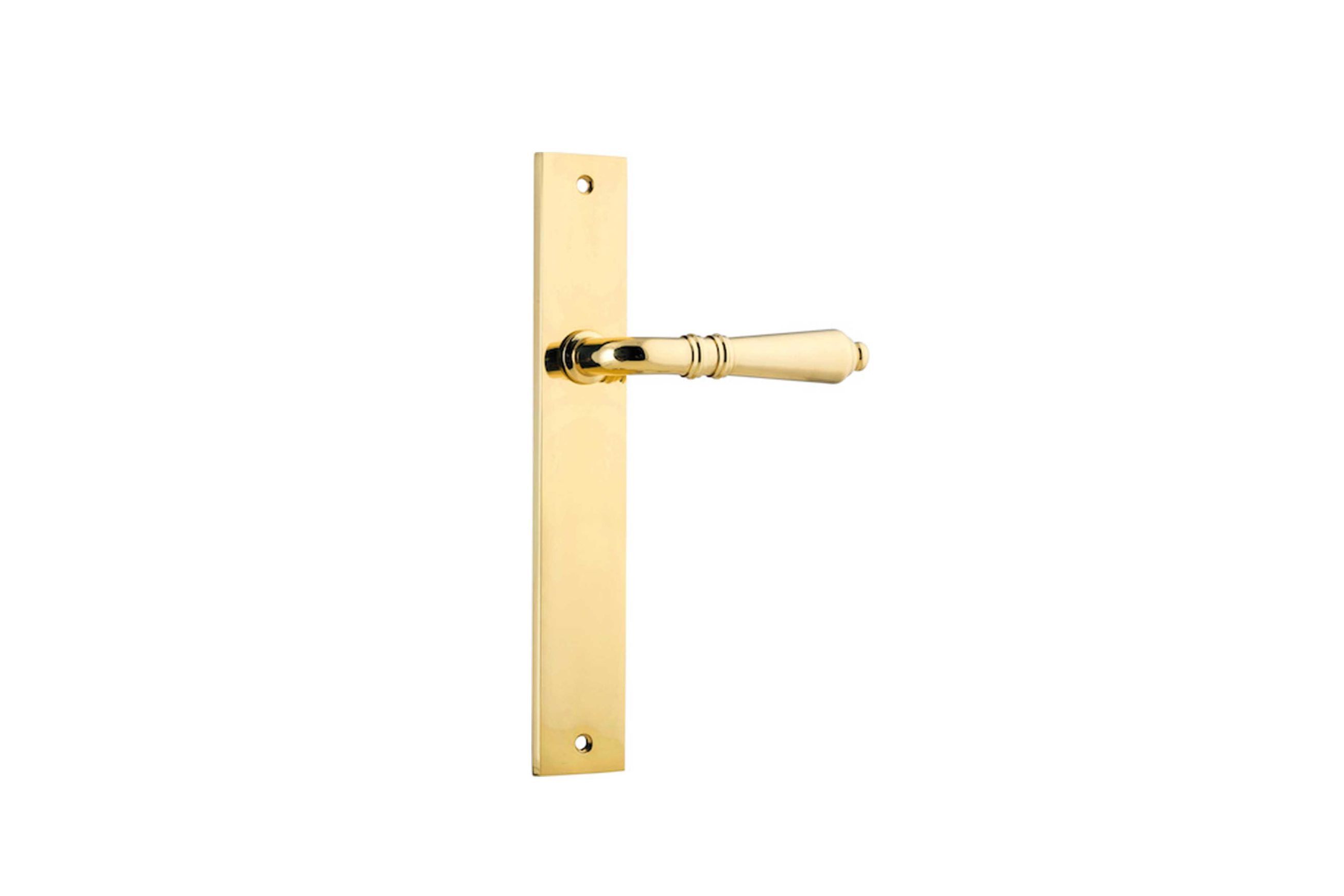 Sarlat Door Lever Rectangular Backplate