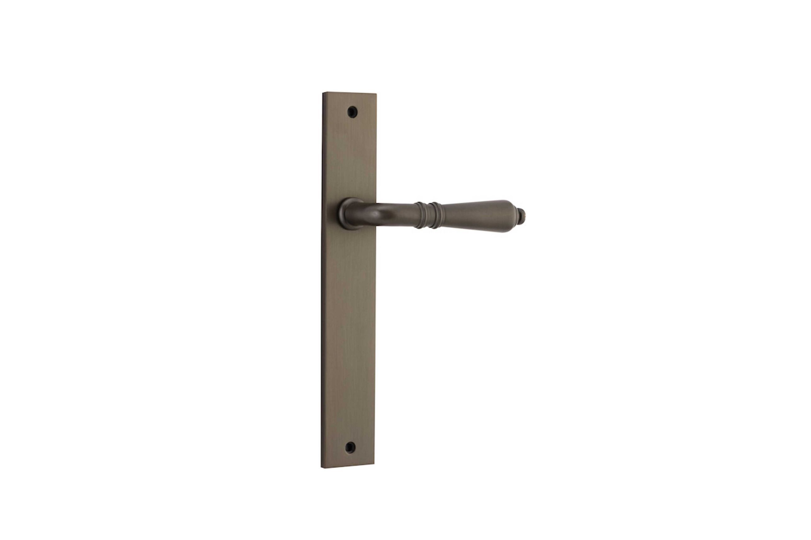 Sarlat Door Lever Rectangular Backplate
