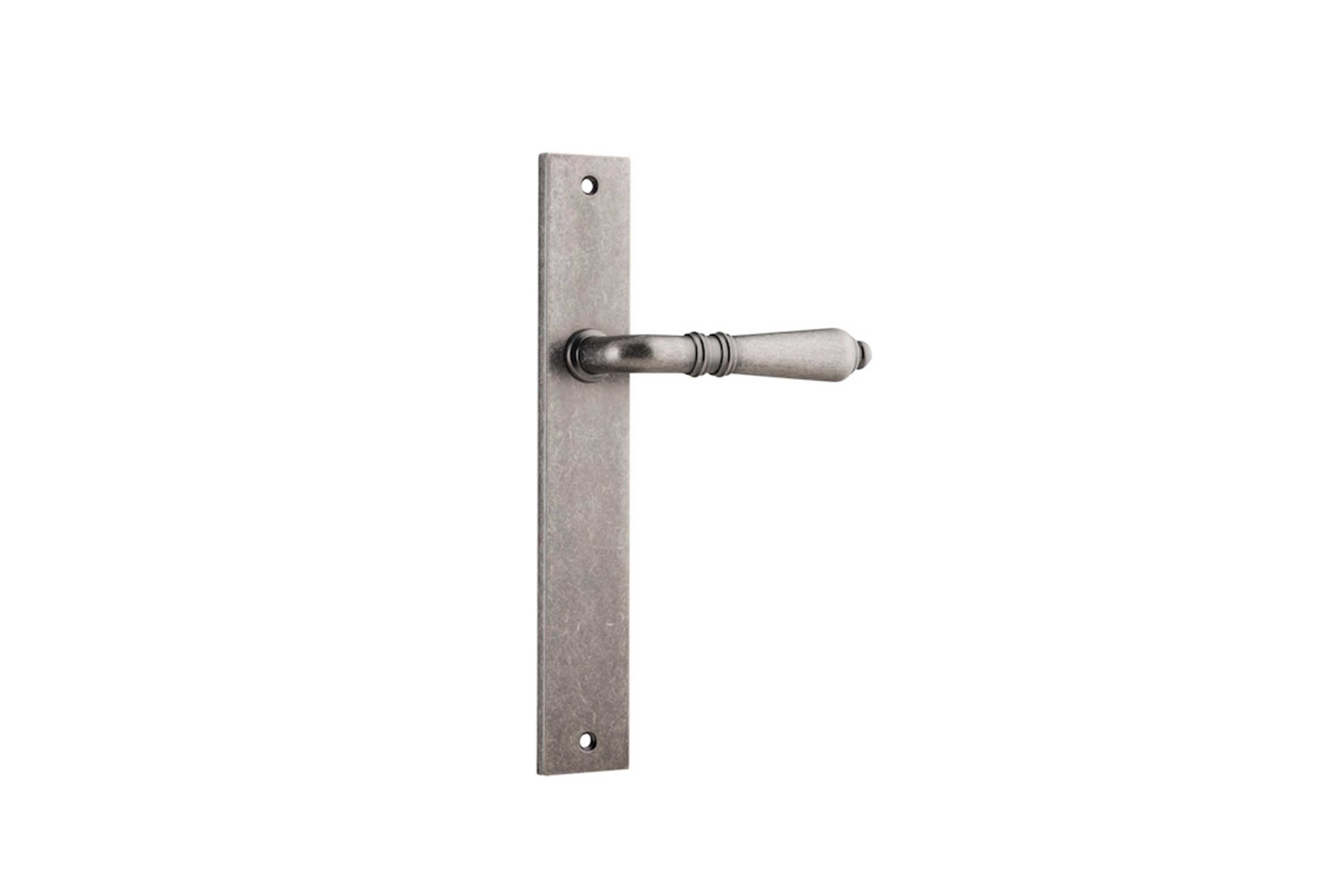 Sarlat Door Lever Rectangular Backplate
