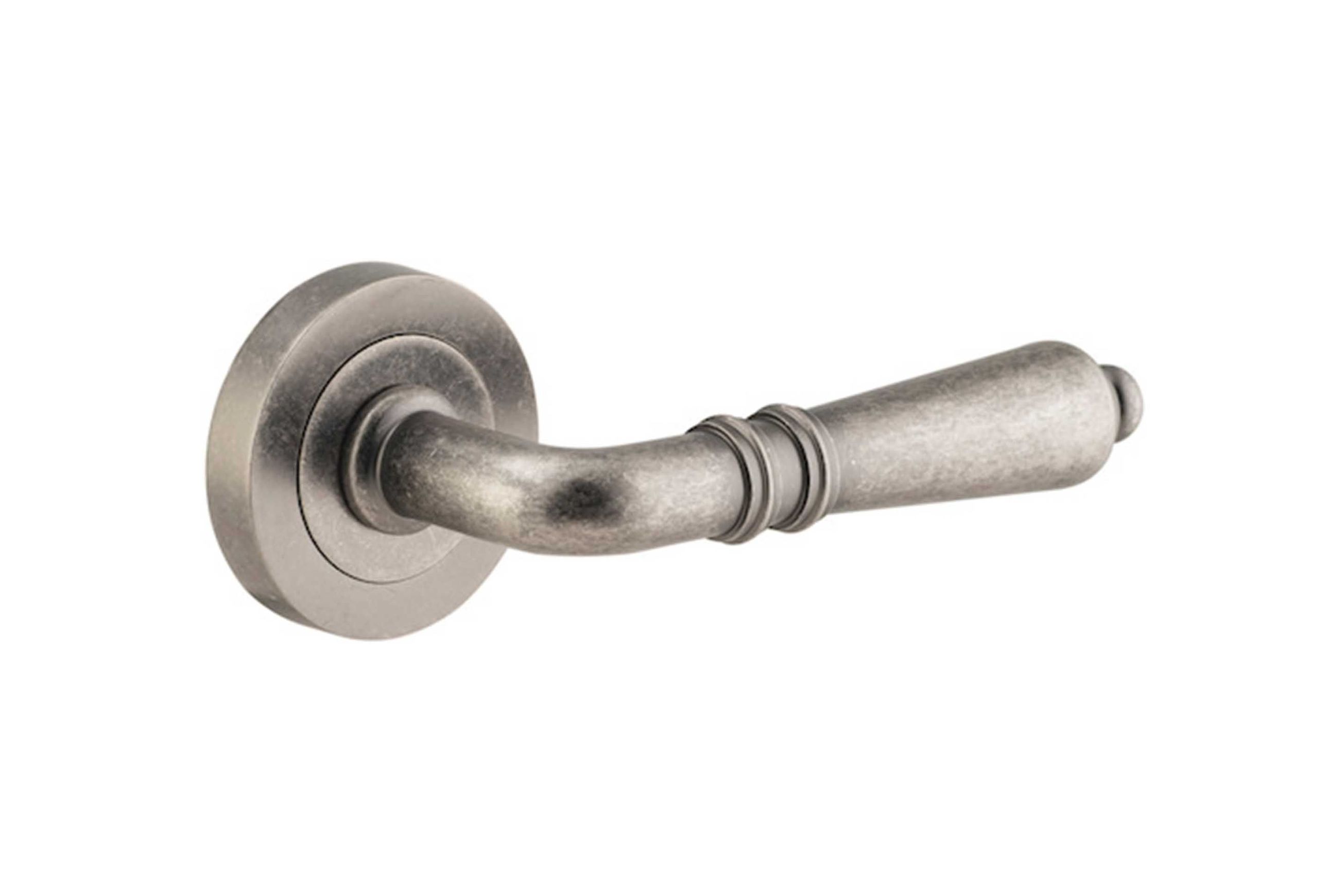 Sarlat Door Lever Round Rose