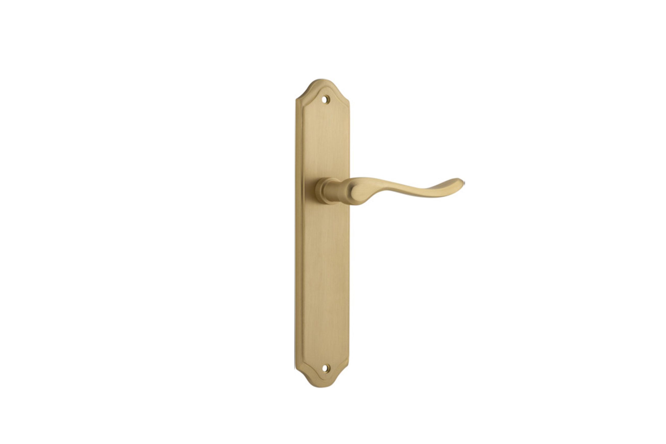Stirling Door Lever Shouldered Backplate
