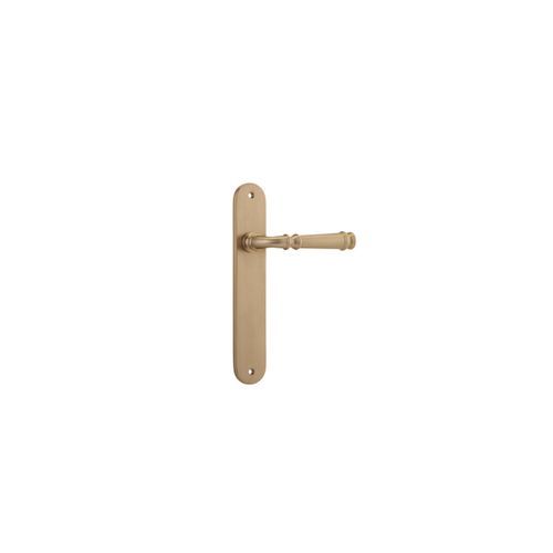 Verona Door Lever Oval Backplate