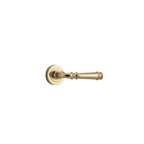 Verona Door Lever Round Rose