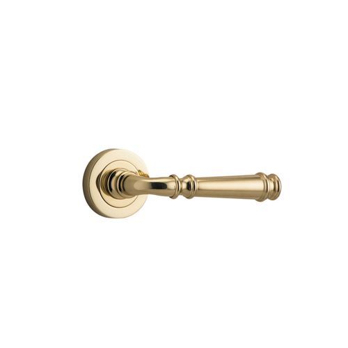Verona Door Lever Round Rose
