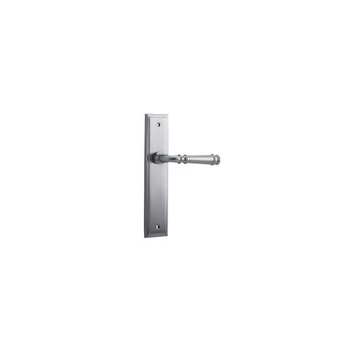 Verona Door Lever Stepped Backplate