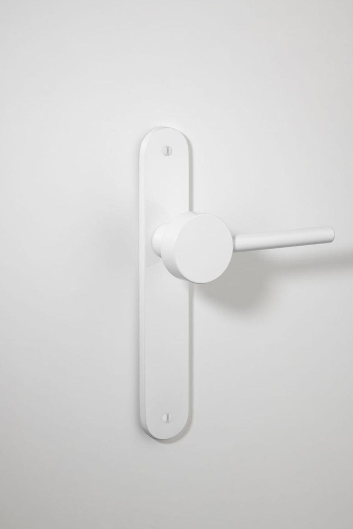 Geppetto Door Lever - Oval Backplate