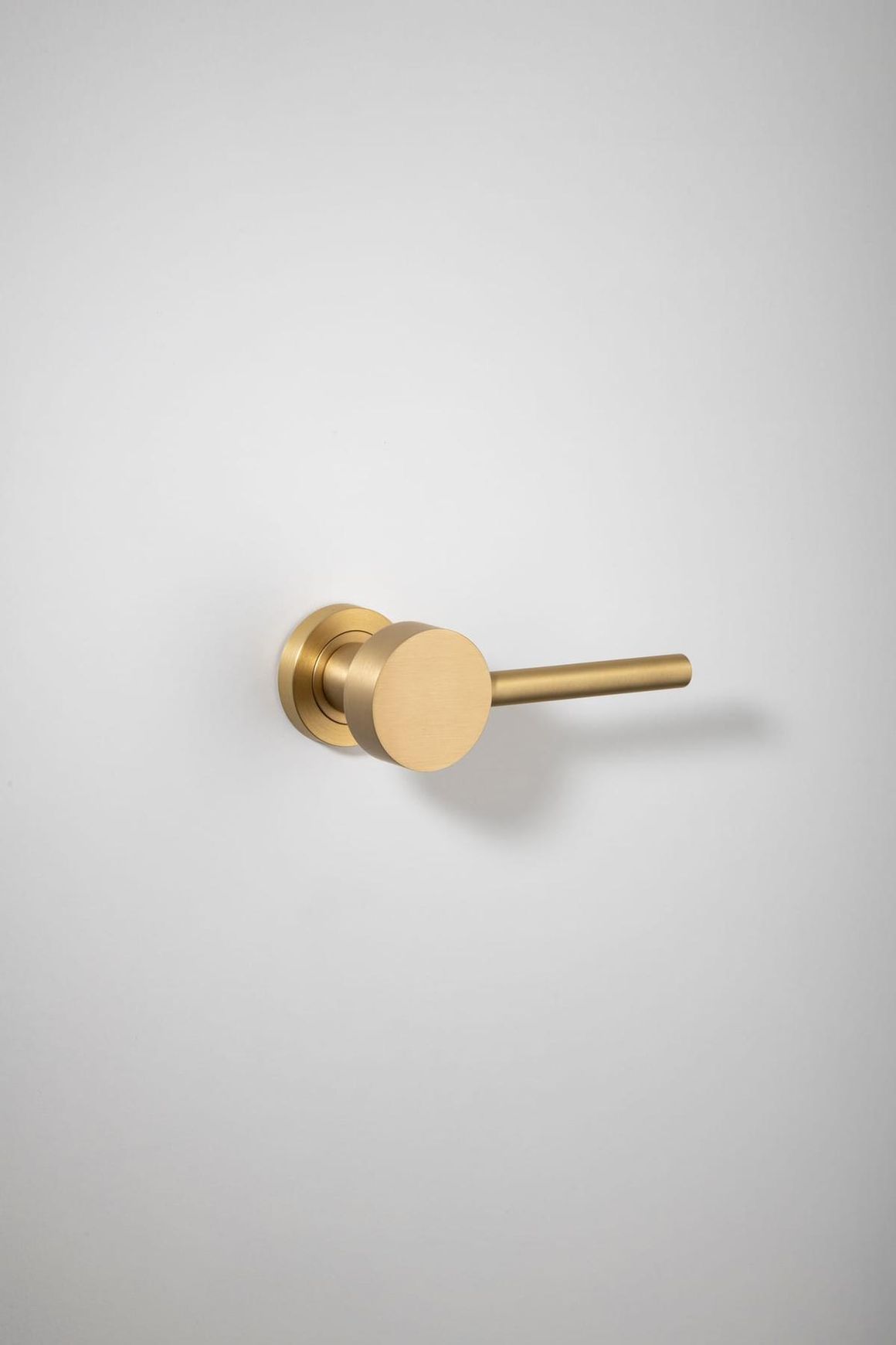 Geppetto Door Lever - Round Rose