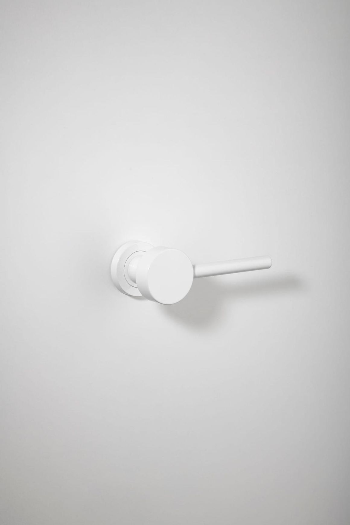 Geppetto Door Lever - Round Rose