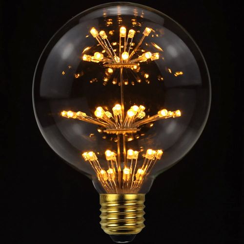 Star Filament Glow LED E27 Bulb 3W