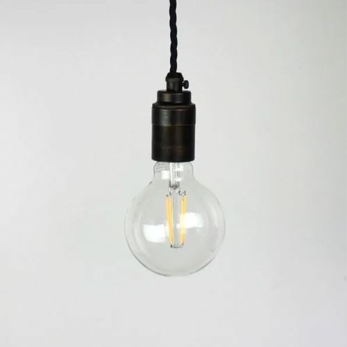 G95 LED Filament Light Bulb (Warm White)