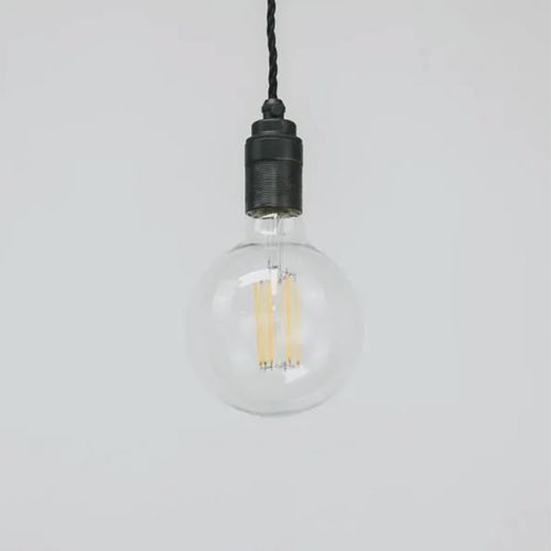 G125 LED Filament Light Bulb (Warm White)