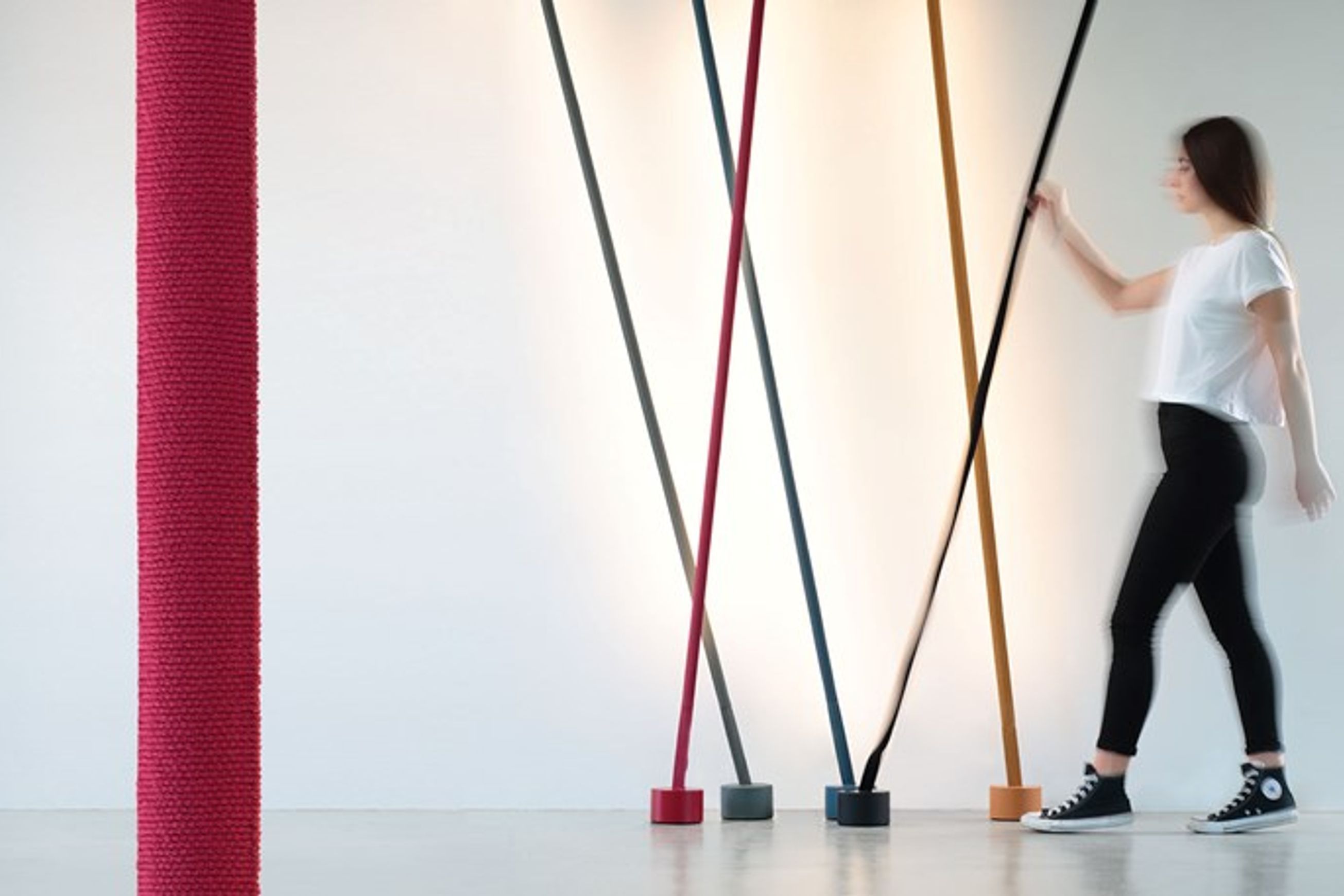 ELASTICA Floor Lamp by Martinelli Luce