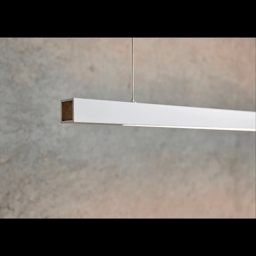 Capsühl Linear LED Linear Pendant White