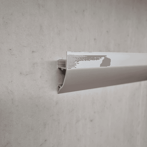 Surface Mounted Extrusion for Cove Lighting