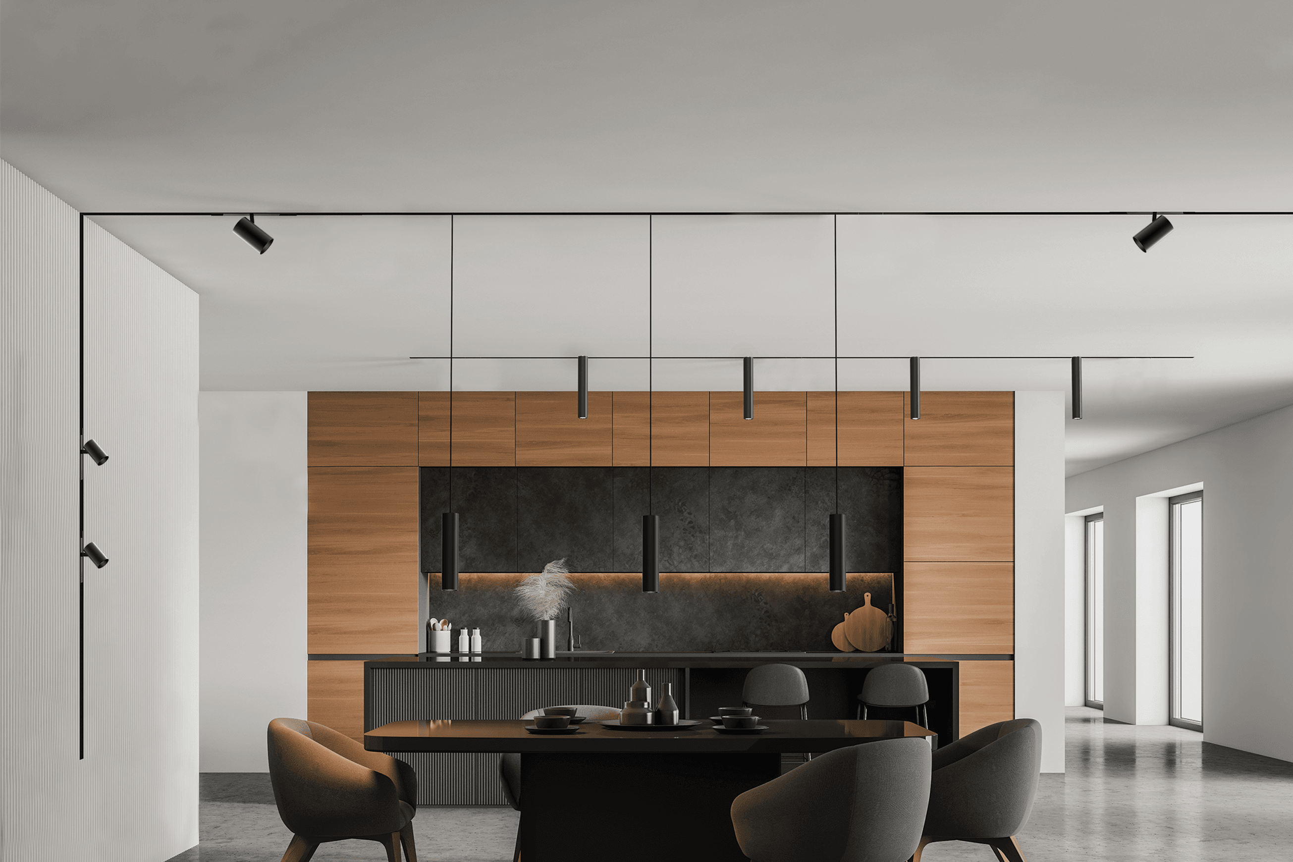 Forty Eight Linear and Track Light System