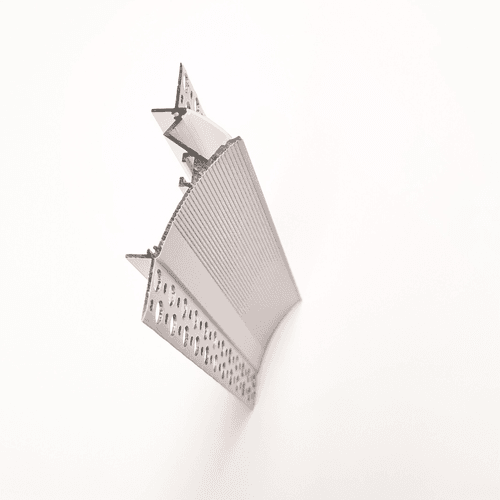 Extruded Aluminium Cornice Profile TL017
