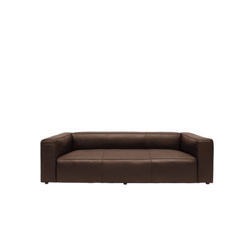 Stirling 3 Seater Italian Leather Sofa | Nutmeg