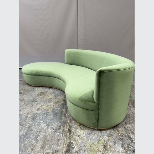 Cartier Mid Century Curved Sofa