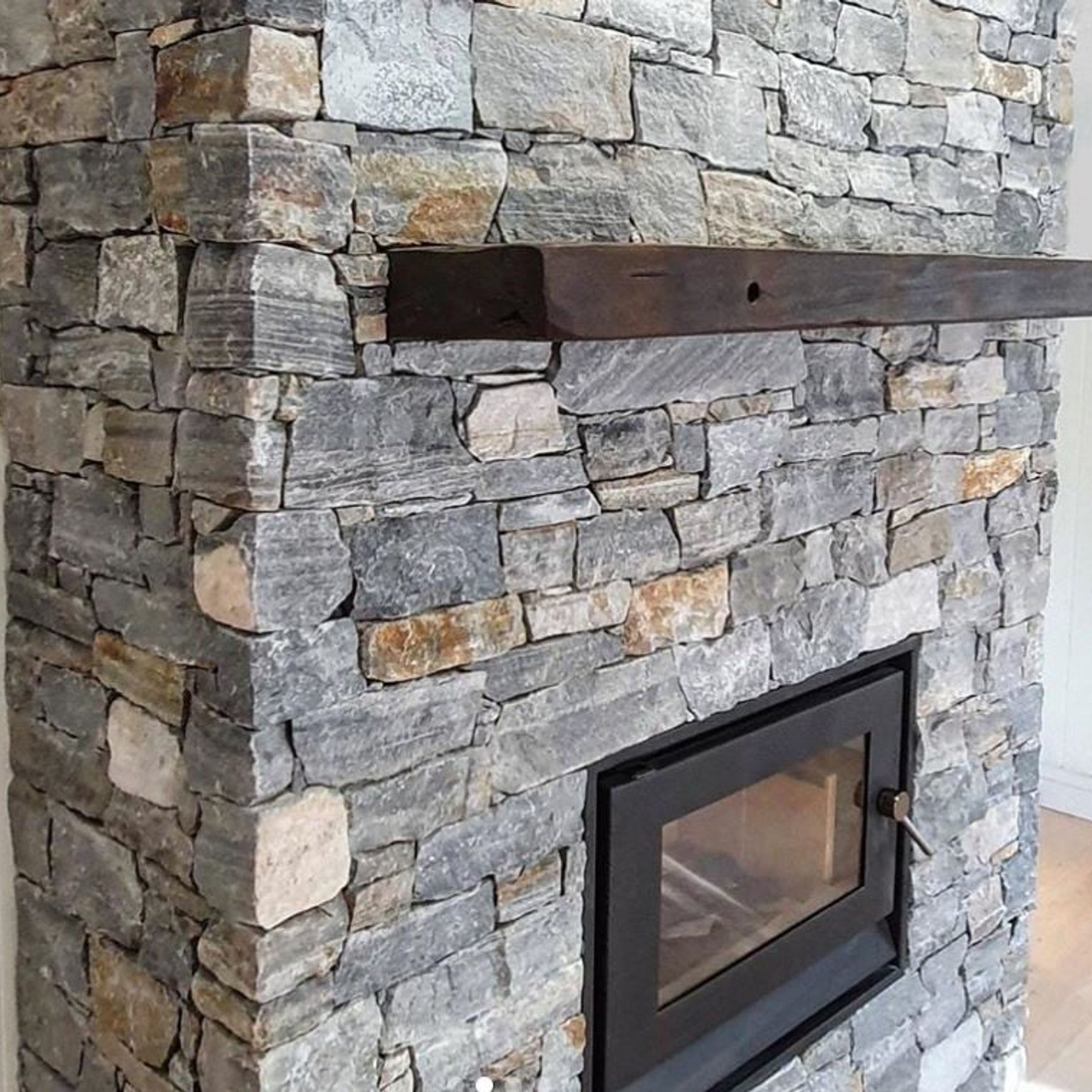 Blue Steel Ledge Wall Cladding