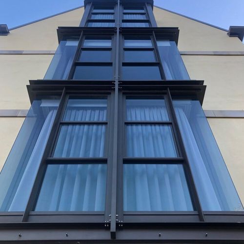 Automated Double Hung Window