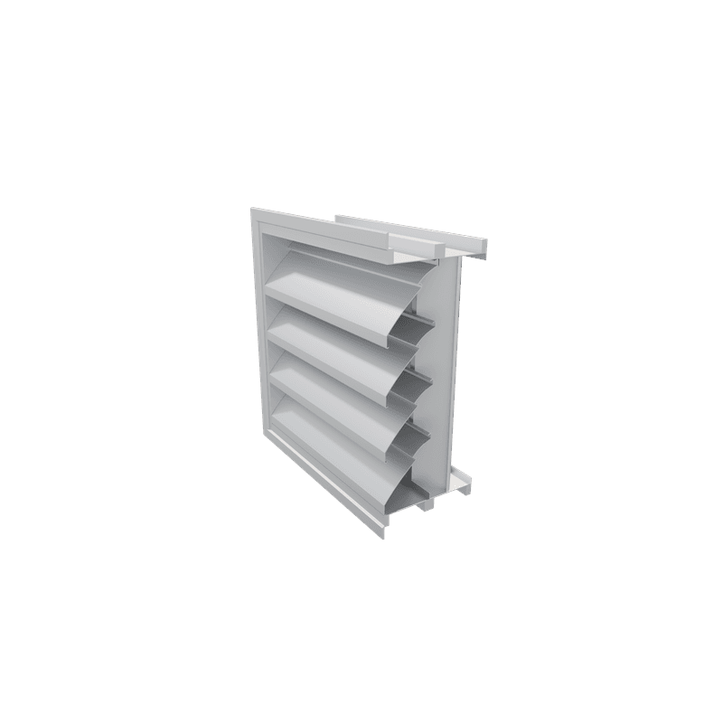 OHL-100WT 100mm Two Stage Weather Trap Louver