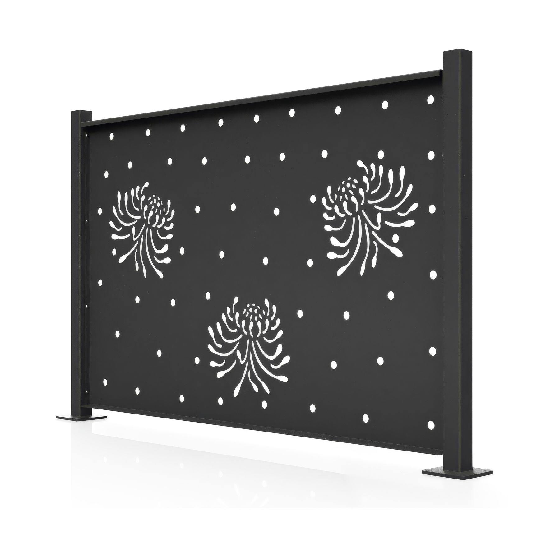 Flower Polka Balustrade Design