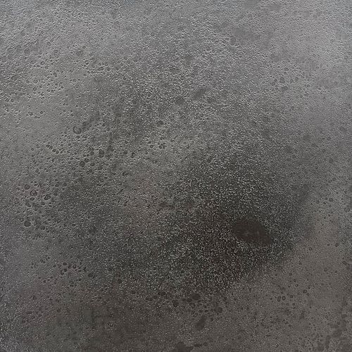 Graphite Crater | Liquid Metal Finish