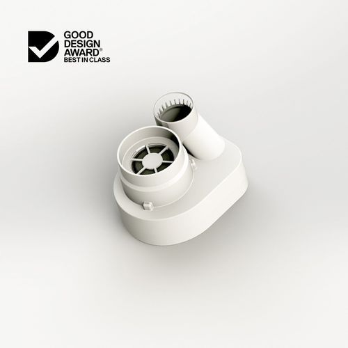 Odourless by Expella with Caroma Luna