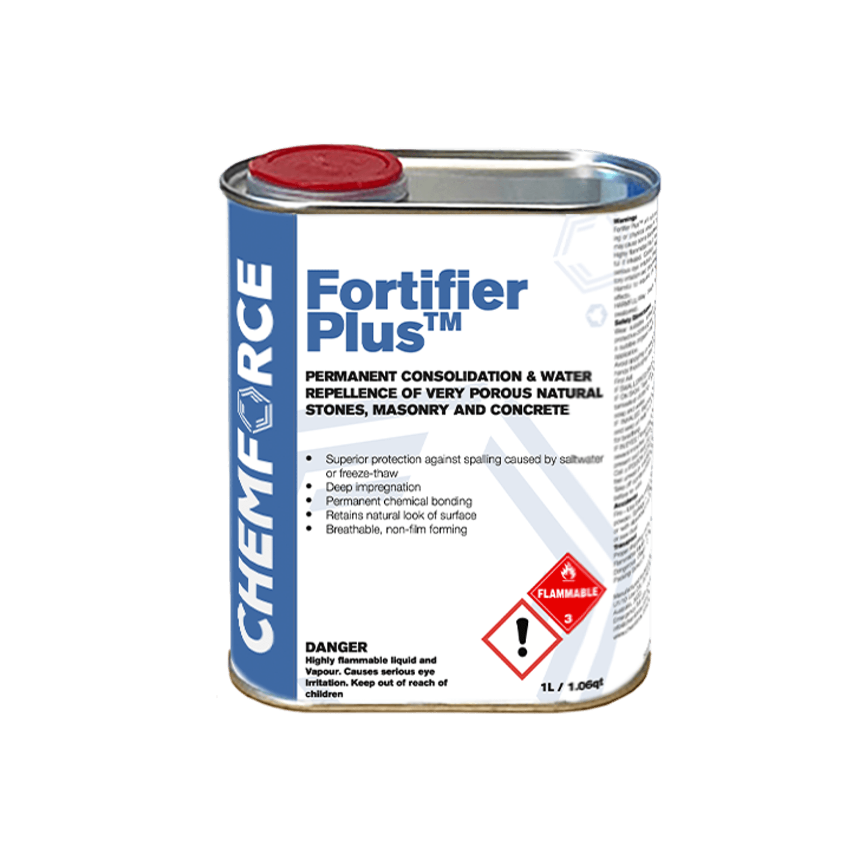 Fortifier Plus - Salt Protection Stone Sealer - 1 Litre