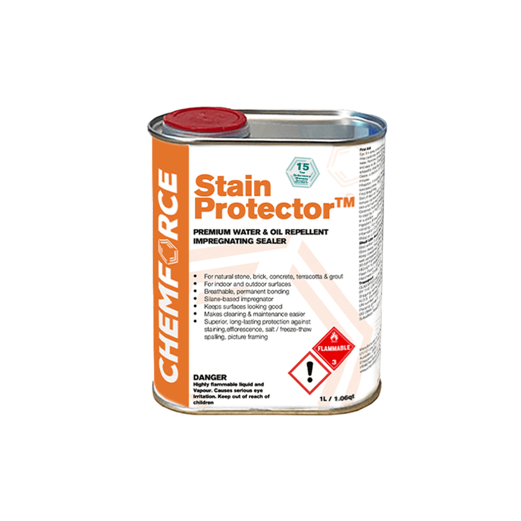 Stain Protector - Natural Finish Stone Sealer - 1 Litre