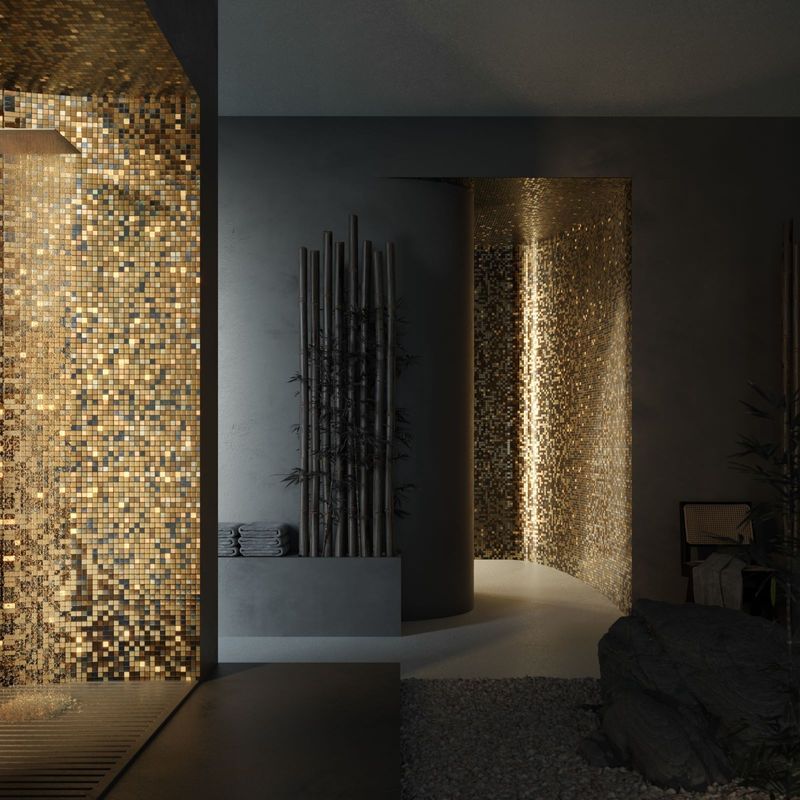 Alexander | Gold Mosaics Collection by Ezarri