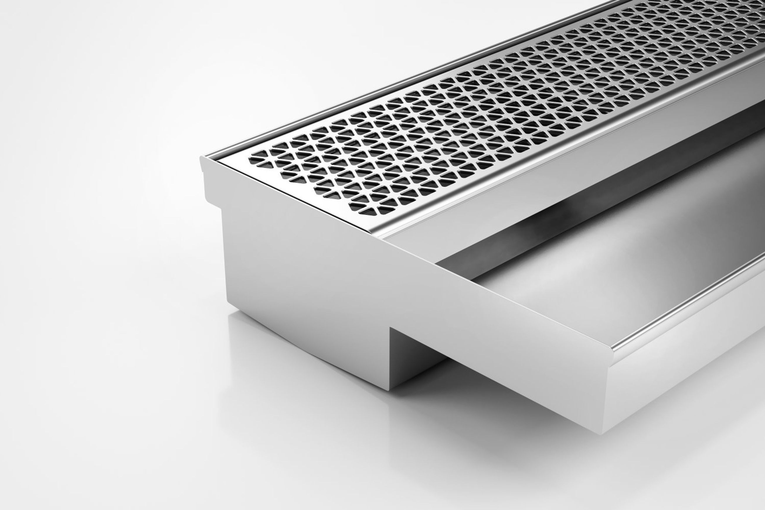 100MNDTDiS Threshold Drain for Door Track