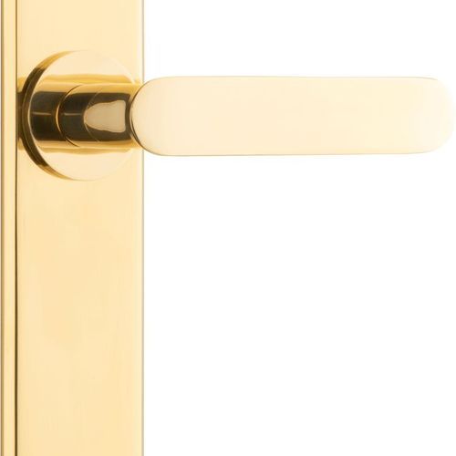 Bronte Lever - Chamfered Backplate