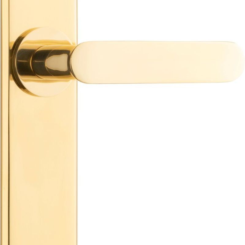 Bronte Lever - Chamfered Backplate