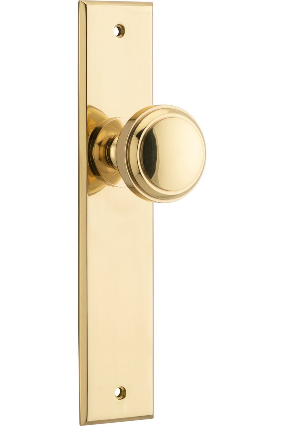 Paddington Knob - Chamfered Backplate