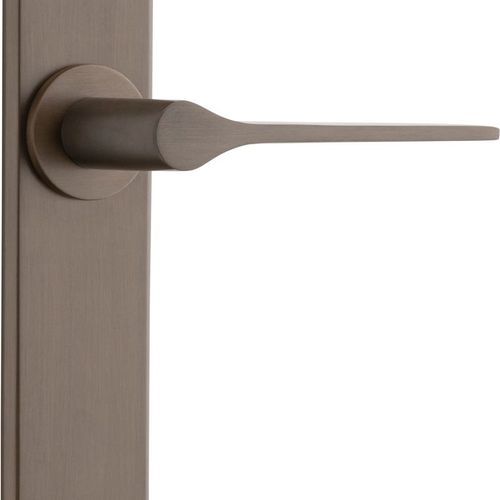 Como Lever - Chamfered Backplate