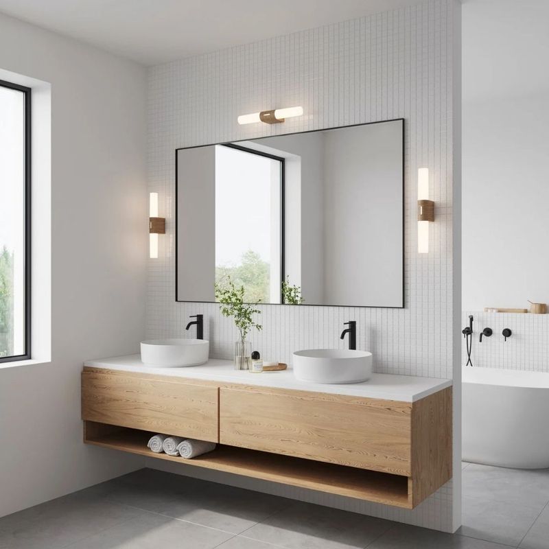 Helva Double Wall Light