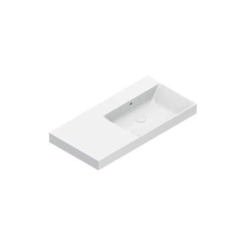 Zero 100 Right Basin No Taphole Gloss White