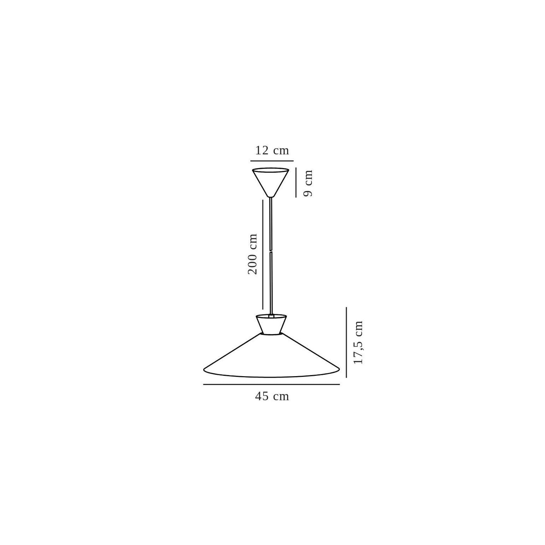 Dial 45 Pendant