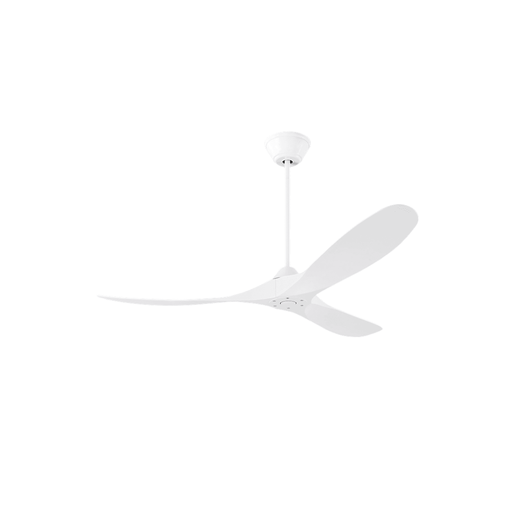 Milano Ceiling Fan Zest White With White Blade